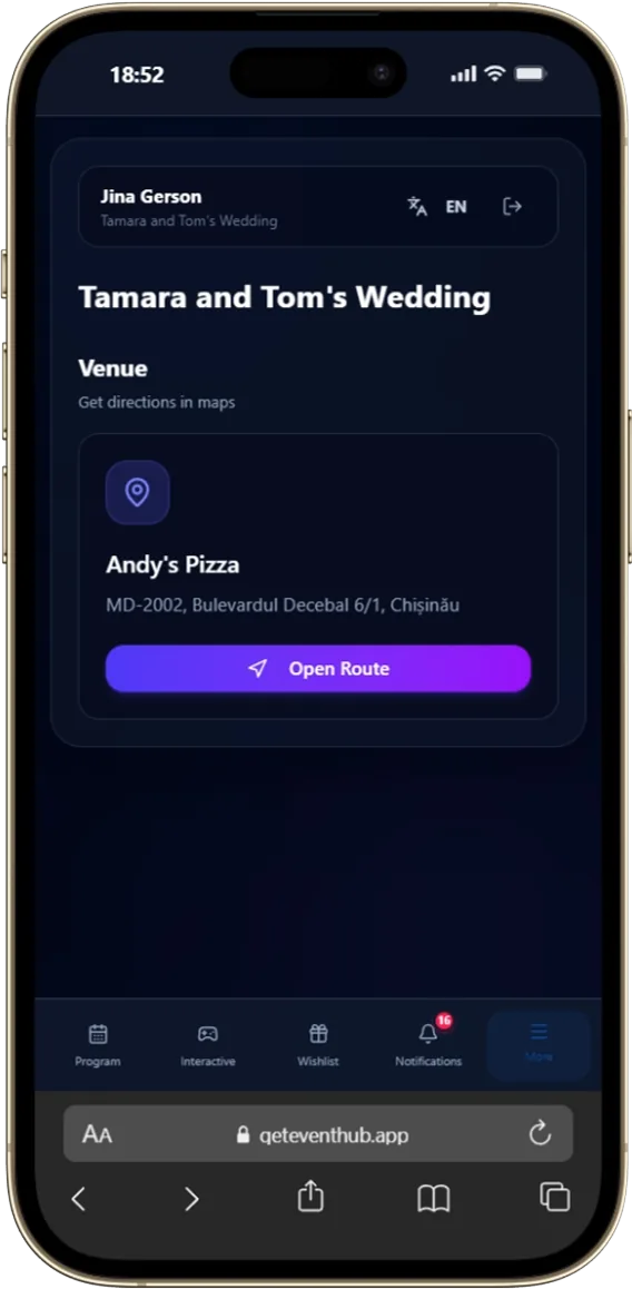 Venue Location & Navigation