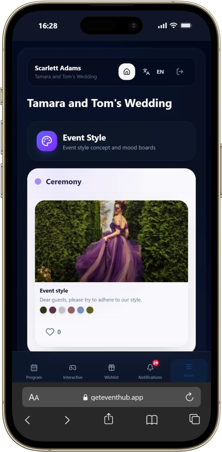 Event Style & Mood Guide