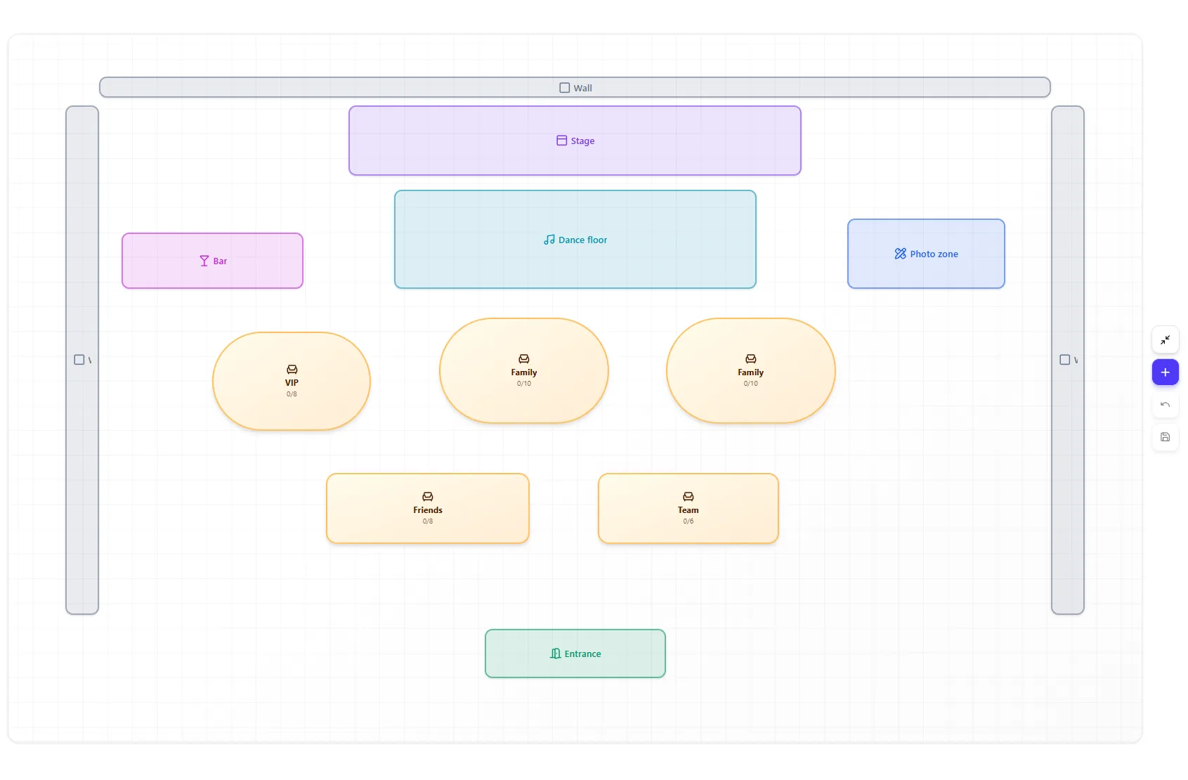 Seating without spreadsheets or confusion